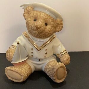 Lenox “First Mate” nautical teddy bear figurine